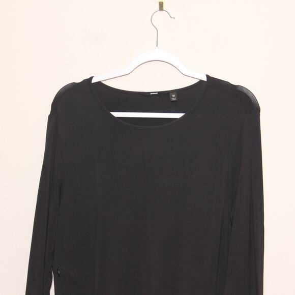 Betabrand The Sweatshirt Silk Blend Travel Swing Dress Size Medium - Picture 3 of 10